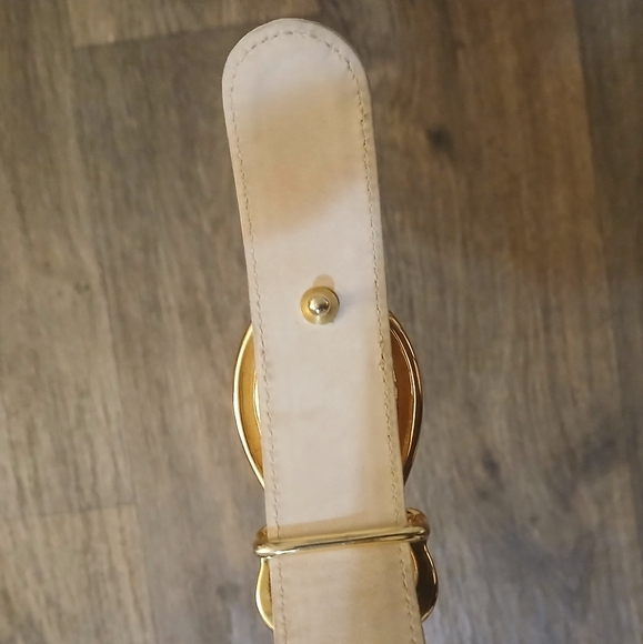 Vintage Escada Gold Buckle Exotic Belt. Made in Italy - Picture 11 of 16